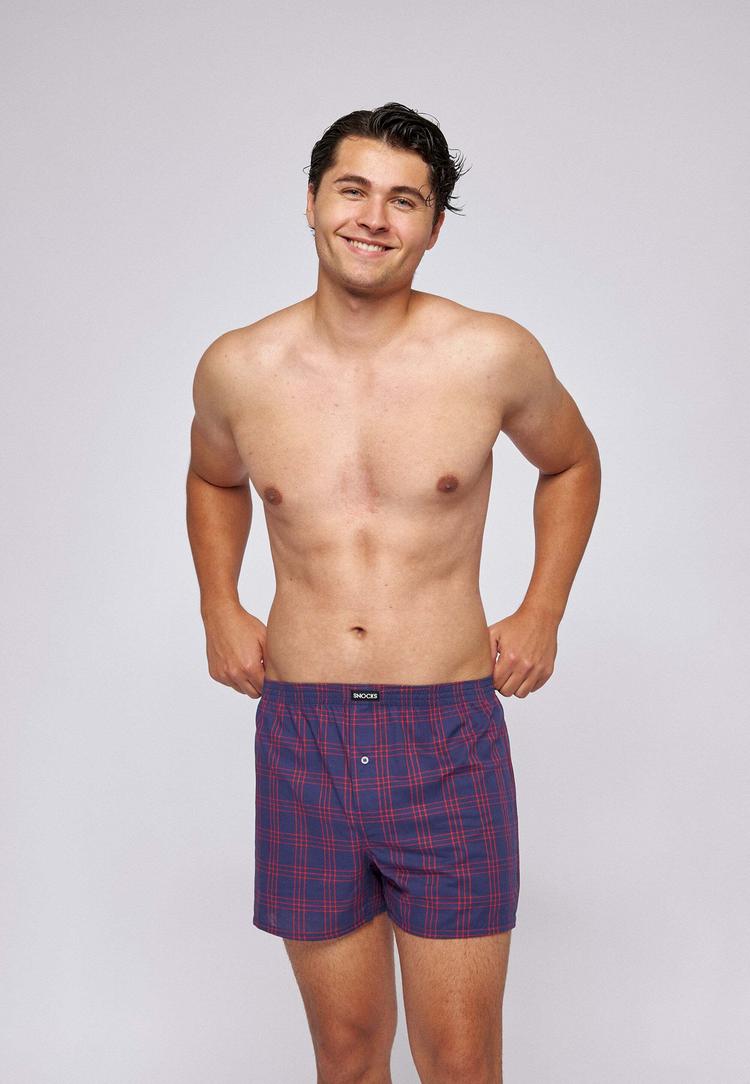 Snocks Snocks Unterhose Herren - Karo - 7 | SportScheck