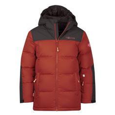 Trollkids Narvik XT Daunenjacke Kinder Rostrot/Schwarz