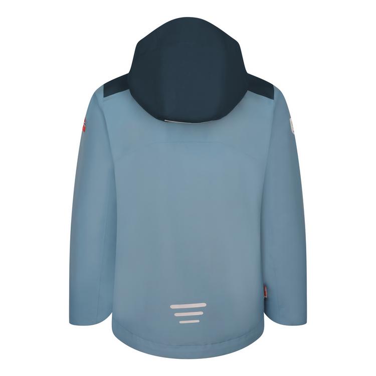 Trollkids Trollkids Bergen Regenjacke Kinder - Stahlblau/Schwarz/Mango - 0 | SportScheck