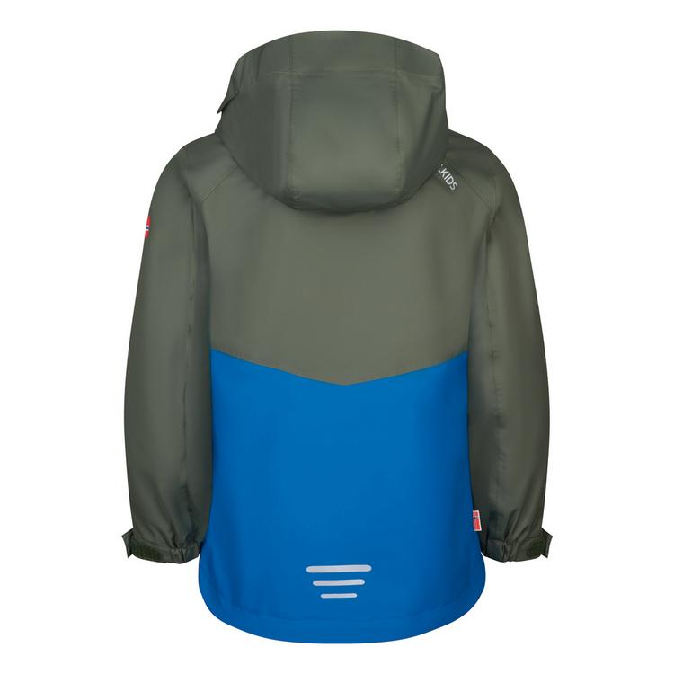 Trollkids Trollkids Bryggen Doppeljacke Kinder - Efeugr&uuml;n/Mittelblau - 0 | SportScheck