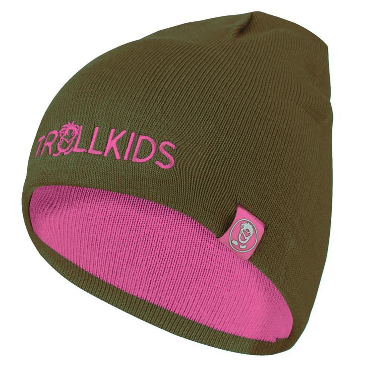 Trollkids Trollkids Troll Bommelm&uuml;tze Kinder - Hellmagenta/Dunkle Olive - 0 | SportScheck