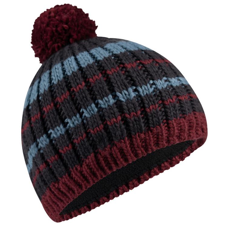 Trollkids Trollkids Hafjell Bommelm&uuml;tze Kinder - Kastanienbraun/Schwarz/Stahlblau - 0 | SportScheck