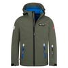 Trollkids Oslofjord Softshelljacke Kinder - Efeugr&uuml;n/Mittelblau