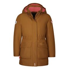 Trollkids ALESUND Winterjacke Kinder Karamell-Braun/Lachsrosa