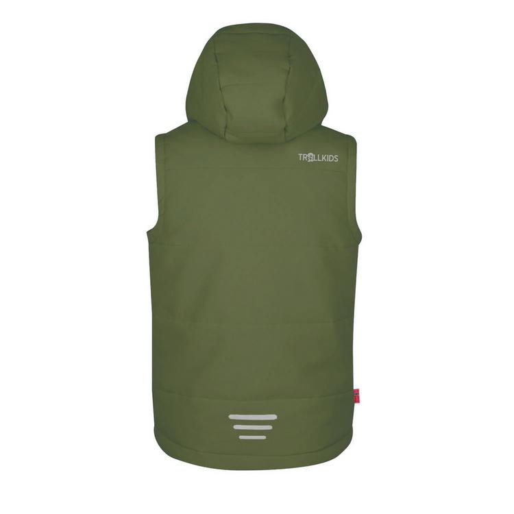 Trollkids Trollkids Narvik XT Outdoorweste Kinder - Dunkle Olive/Hellmagenta - 0 | SportScheck