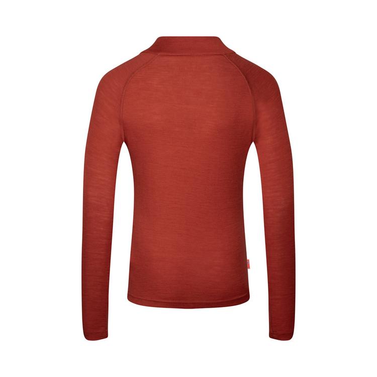 Trollkids Trollkids Lofoten Funktionssweatshirt Kinder - Rostrot/Mystik Blau - 0 | SportScheck