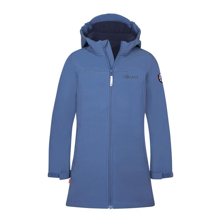 Trollkids Trollkids Kirkenes Funktionsjacke M&auml;dchen - Lotusblau/Marine - 0 | SportScheck