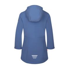 Rückansicht von Trollkids Kirkenes Funktionsjacke Kinder Lotusblau/Marine