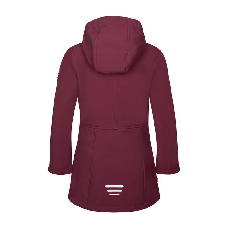 Trollkids Trollkids Kirkenes Funktionsjacke M&auml;dchen - Burgunderrot/Karamell-Braun - 0 | SportScheck