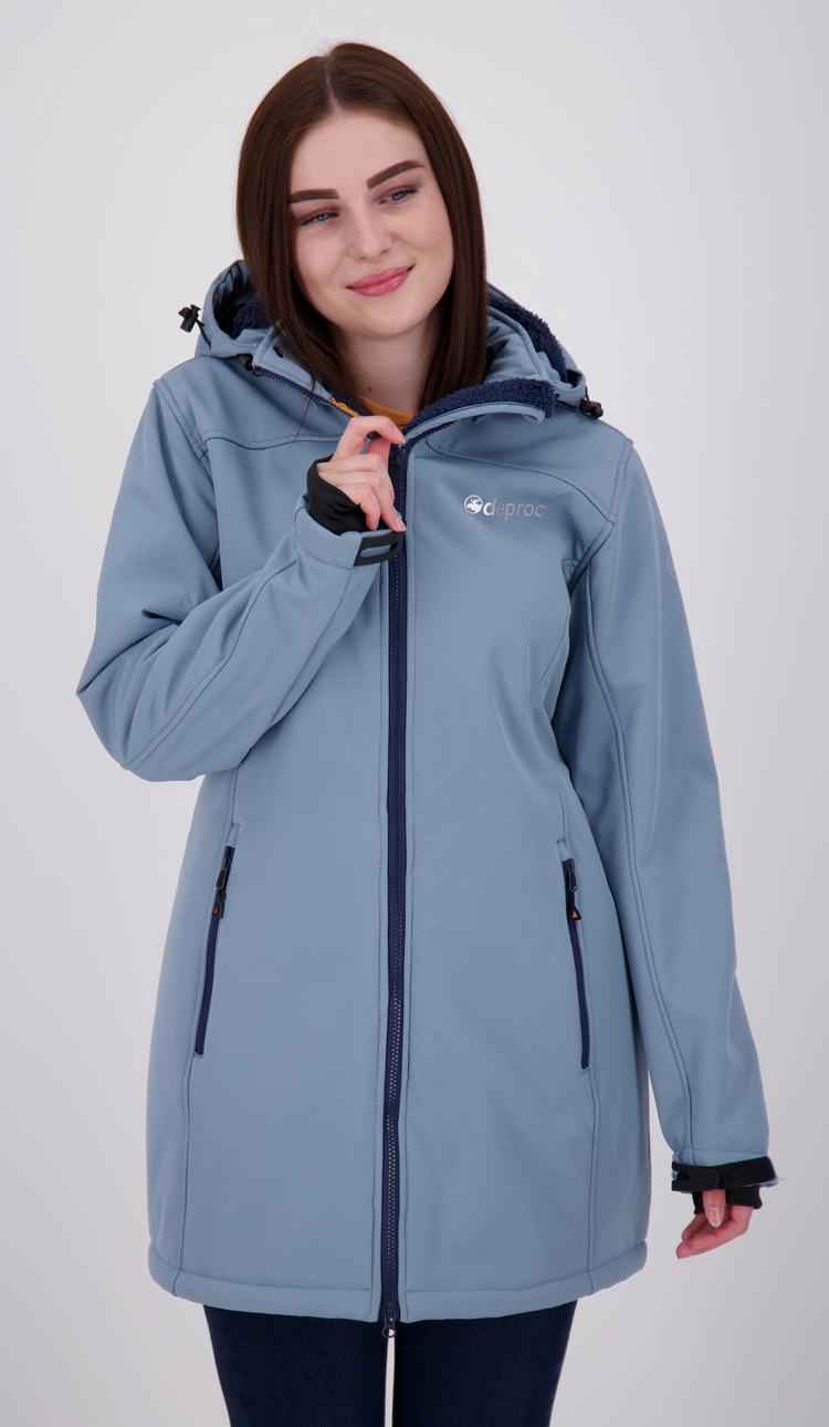 DEPROC active DEPROC active KEELE PEAK Softshelljacke Damen - light blue - 0 | SportScheck