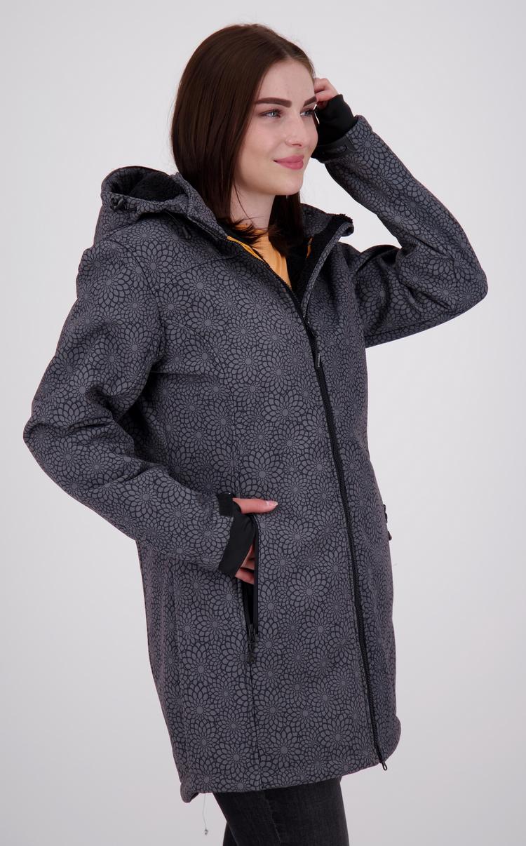 DEPROC active DEPROC active KEELE PEAK Softshelljacke Damen - anthra print - 3 | SportScheck