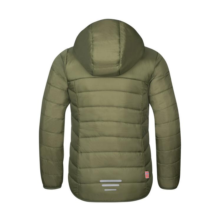 Trollkids Trollkids Eikefjord Steppjacke M&auml;dchen - Dunkle Olive/Hellmagenta - 0 | SportScheck