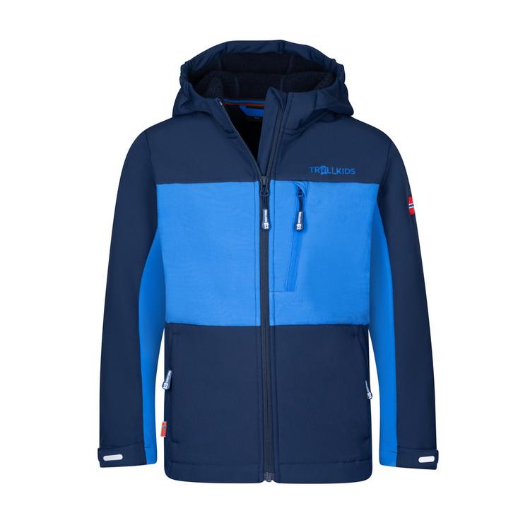 Trollkids Trollkids Bergsfjord Softshelljacke Kinder - Marine/Mittelblau - 0 | SportScheck