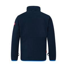 Rückansicht von Trollkids Storfjord Fleecejacke Kinder Marine/Mediumblau