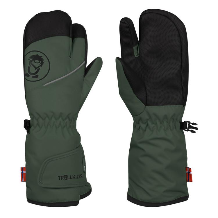 Trollkids Trollkids Troll Handschuh Kinder - Efeugr&uuml;n/Schwarz - 0 | SportScheck
