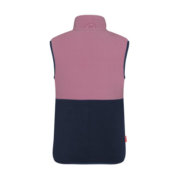 Trollkids Trollkids Kjerag Fleeceweste Kinder - Mauve/Marine - 0 | SportScheck