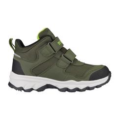 Rückansicht von Trollkids Kjerag Wanderschuhe Kinder Mandel/Mystisches Blau