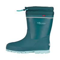 Trollkids Isfjord Gummistiefel Kinder - Teal-Blau