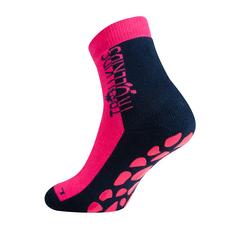 Trollkids Anti Slip Socks Wandersocken Kinder Marine/Magenta