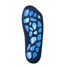 Rückansicht von Trollkids Anti Slip Socks Wandersocken Kinder Marine/Mediumblau