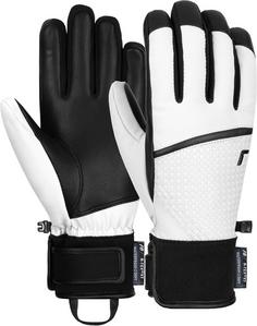 Reusch Mara R-TEX® XT Outdoorhandschuhe 1031 white/pied de poule