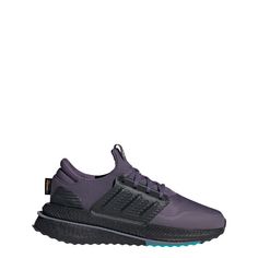 Rückansicht von adidas X_PLRBOOST Schuh Sneaker Damen Shadow Violet / Silver Violet / Carbon