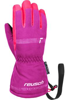 Rückansicht von Reusch Maxi R-TEX XT Skihandschuhe Kinder 4507 surf the web/green gecko
