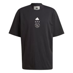 adidas Ajax LFSTLR Oversized T-Shirt T-Shirt Herren Black