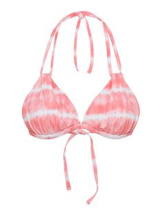 S.OLIVER Triangel-Bikini-Top Bikini Oberteil Damen lobster-weiß