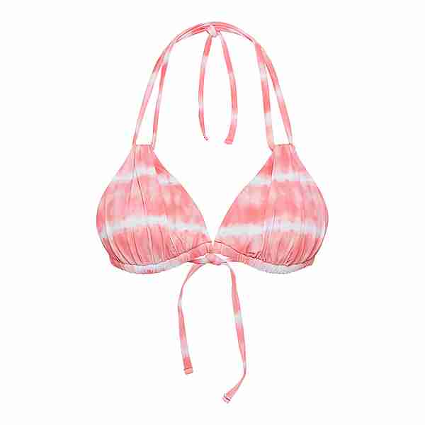 S.OLIVER Triangel-Bikini-Top Bikini Oberteil Damen lobster-weiß