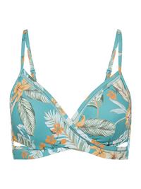 sunseeker Triangel-Bikini-Top Bikini Oberteil Damen - aquablau