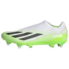 adidas X Crazyfast.1 Laceless SG Fußballschuh Fußballschuhe Cloud White / Core Black / Lucid Lemon