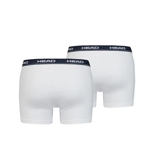 Rückansicht von HEAD Boxershort Hipster Herren Weiß/Marine