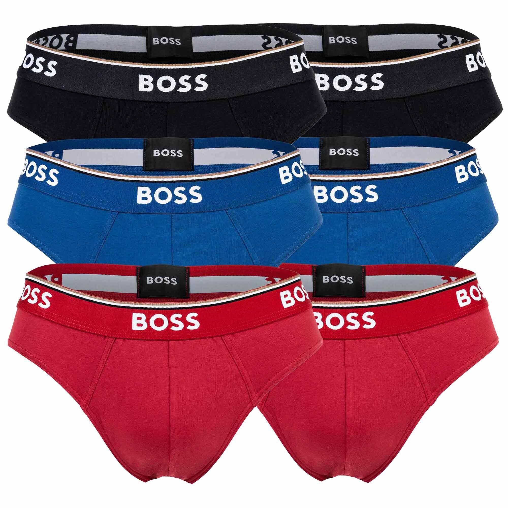 Boss Slip Unterhose Herren Rot/Blau/Schwarz im Online Shop von