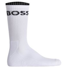 Rückansicht von Boss Socken Freizeitsocken Herren Weiß