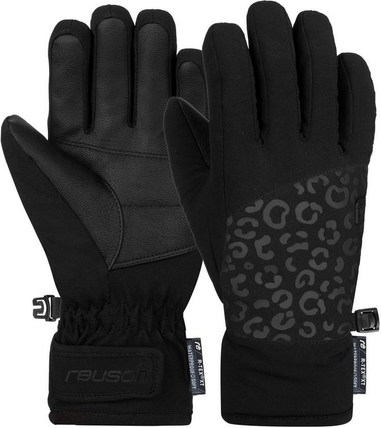 Reusch Reusch Beatrix R-TEX&reg; XT Junior Handschuh Kinder - 7053 black/black leopard - 0 | SportScheck