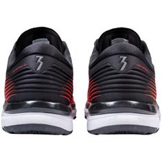 Rückansicht von 361 Degrees Meraki 4 Laufschuhe Herren artisanal red-black