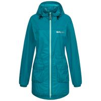 DEPROC active LYNN WOMEN Regenjacke Damen - petrol