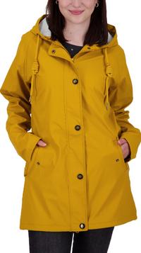 ANKERGLUT ANKERGLUTNEBEL Regenjacke Damen - mustard