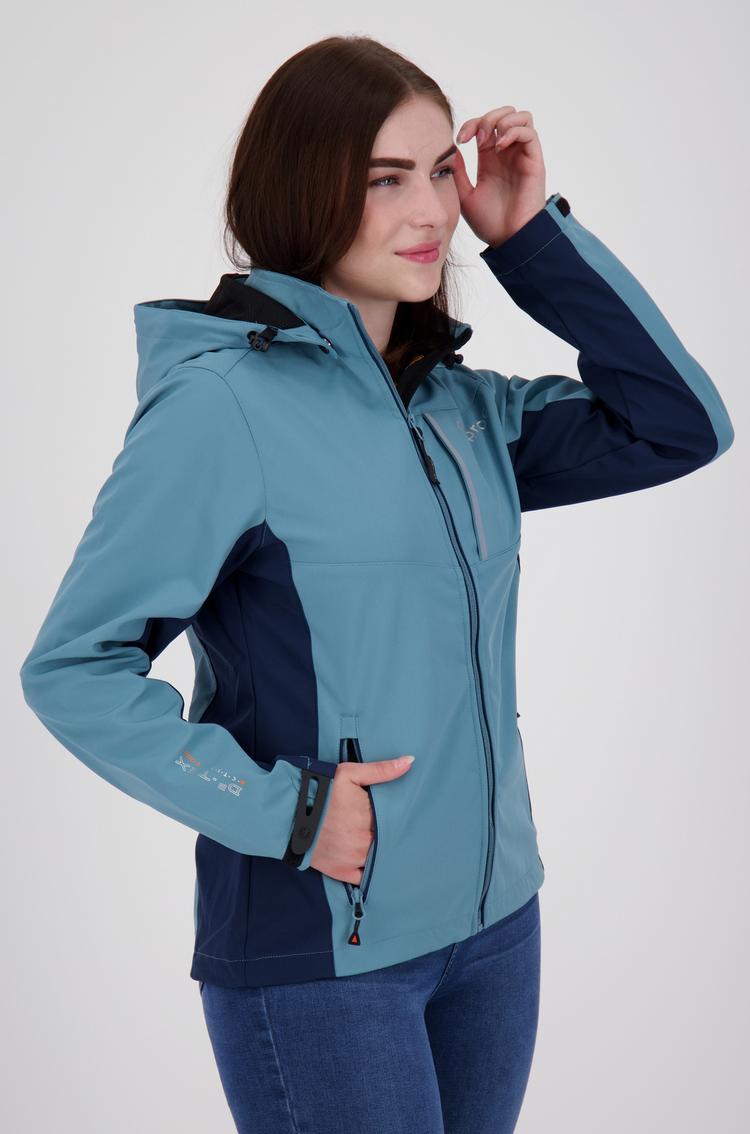 DEPROC active DEPROC active NUNAVUT Softshelljacke Damen - smoke - 4 | SportScheck