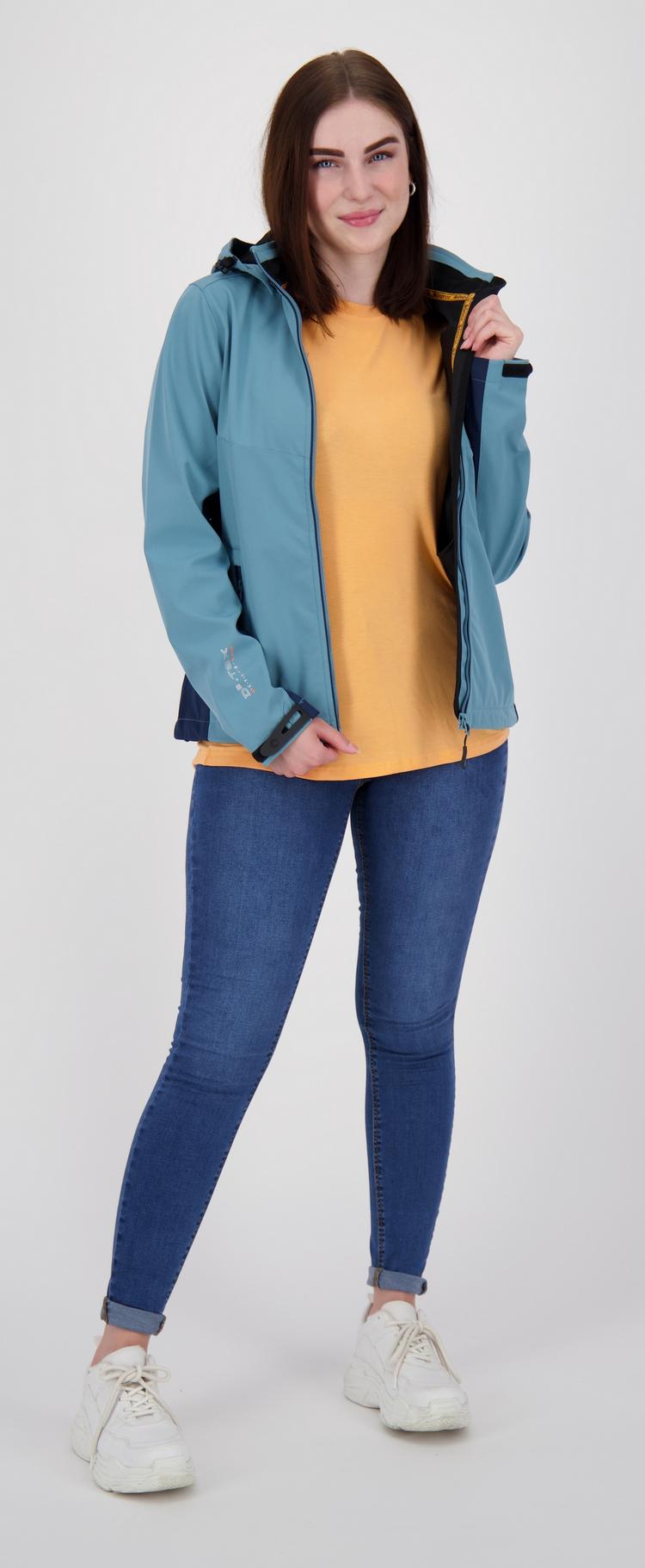 DEPROC active DEPROC active NUNAVUT Softshelljacke Damen - smoke - 6 | SportScheck