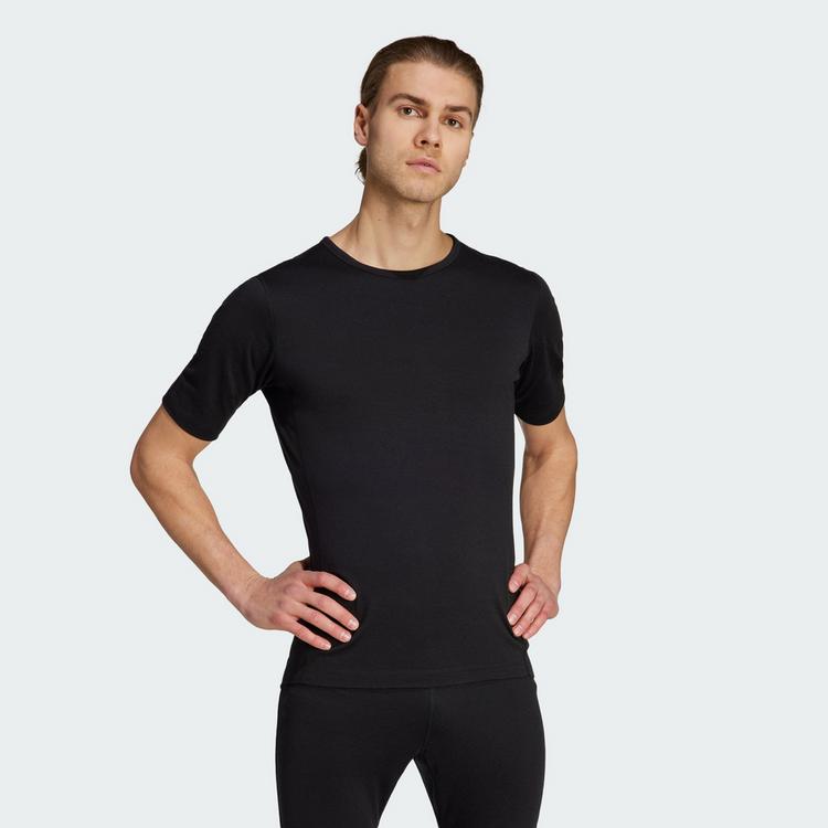 adidas adidas XPERIOR MERINO 200 BASELAYER T-SHIRT Funktionsshirt Herren - Black - 0 | SportScheck