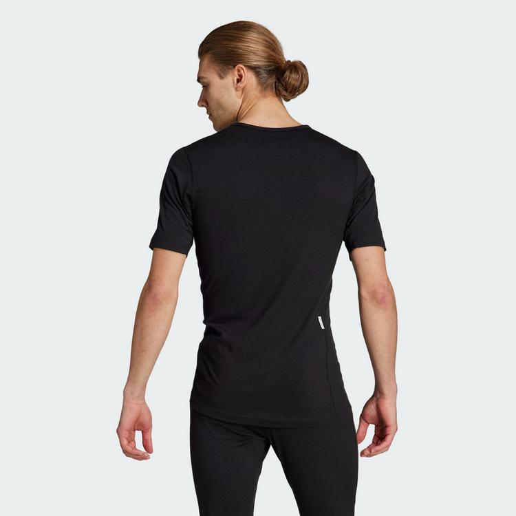 adidas adidas XPERIOR MERINO 200 BASELAYER T-SHIRT Funktionsshirt Herren - Black - 1 | SportScheck