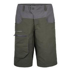 Jeff Green Dale Funktionsshorts Herren Olive/Grey