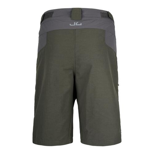 Rückansicht von Jeff Green Dale Funktionsshorts Herren Olive/Grey