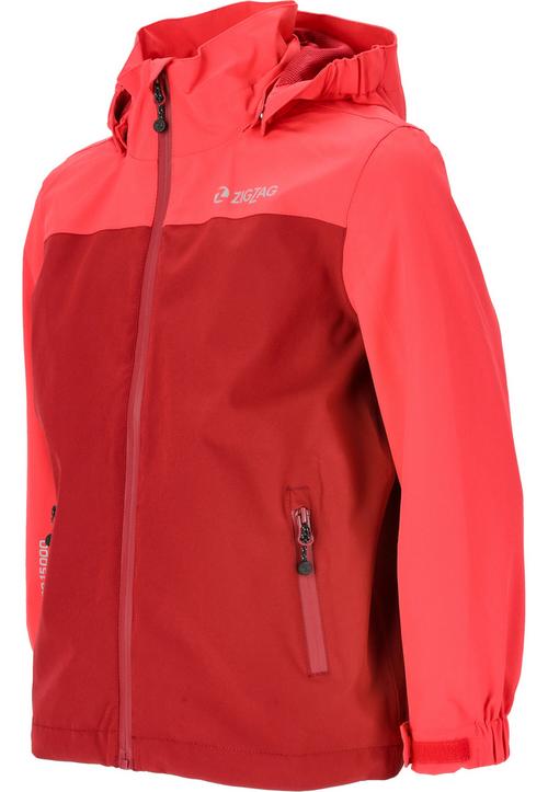 Rückansicht von ZigZag Bloomer Funktionsjacke Kinder 4120 Biking Red