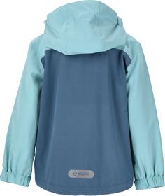 Rückansicht von ZigZag Bloomer Funktionsjacke Kinder 2189 Cameo Blue