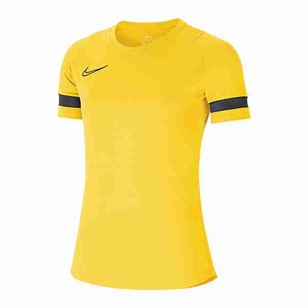 Nike Academy 21 T-Shirt Damen T-Shirt Damen gelbschwarzgrau