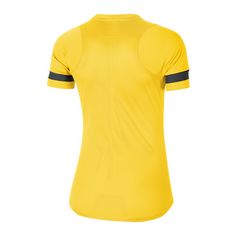 Rückansicht von Nike Academy 21 T-Shirt Damen T-Shirt Damen gelbschwarzgrau
