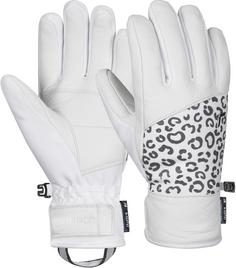 Reusch Beatrix R-TEX® XT Outdoorhandschuhe 1032 white/grey leopard